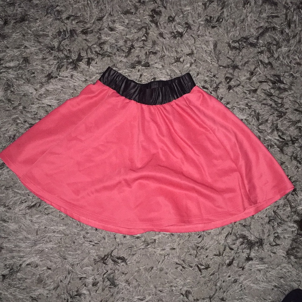 Pink skirt